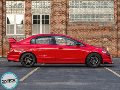 Top1  Billetworkz Civic Window Vents for FA5 8thgen Sedan Rear Visors