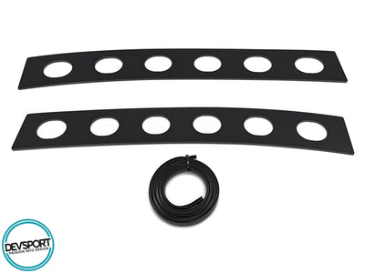 Top1  Billetworkz Civic Window Vents for FB6 9thGen Sedan Rear Visors