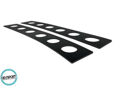 Top1  Billetworkz Civic Window Vents for FB6 9thGen Sedan Rear Visors