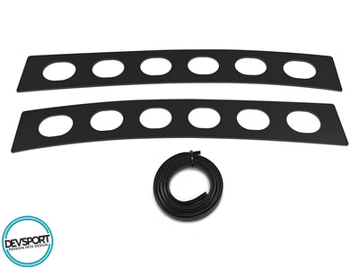 Top1  Billetworkz Perrin WRX Window Vents for STI Rear Visors