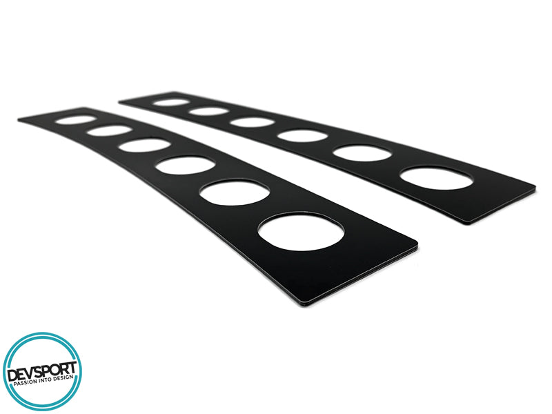 Top1  Billetworkz Perrin WRX Window Vents for STI Rear Visors