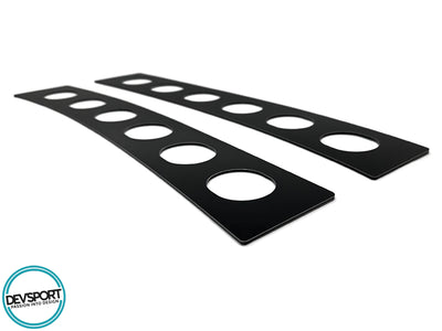 Top1  Billetworkz Perrin WRX Window Vents for STI Rear Visors