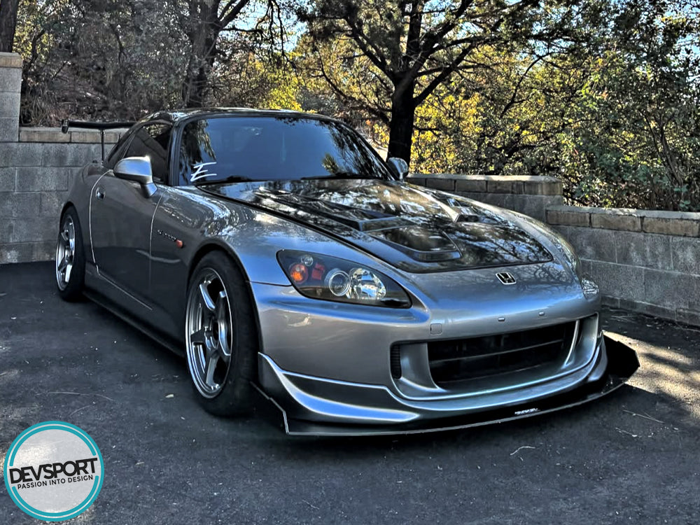 ホンダ　s2000 フロントディフューザー amuse アンダーディフューザー 一体型フロントバンパースポイラー