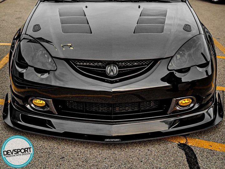 DevSport 2002-2006 Acura RSX Front Splitter - DC5 Bumper Lip