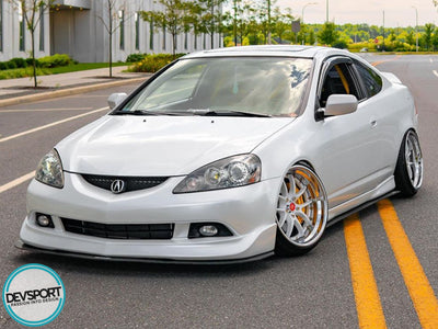 AeroFlow Top1 DC5 RSX Front Splitter Mugen Lip