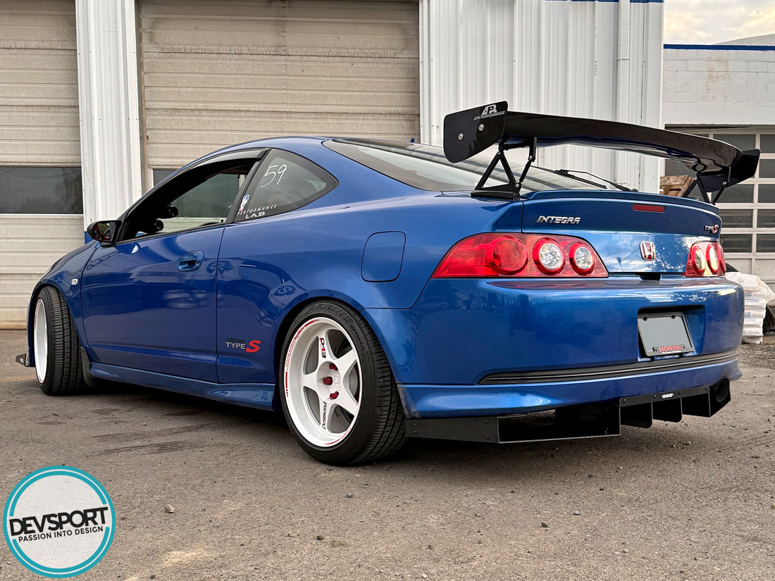 Rear Diffuser for 2002-2006 Acura RSX. Street Aero and AeroFlow DC5 Diffuser.