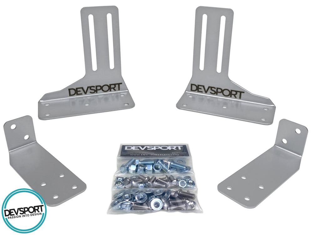 8thgen civic fg2 fa5 Front Splitter Chassis Brackets