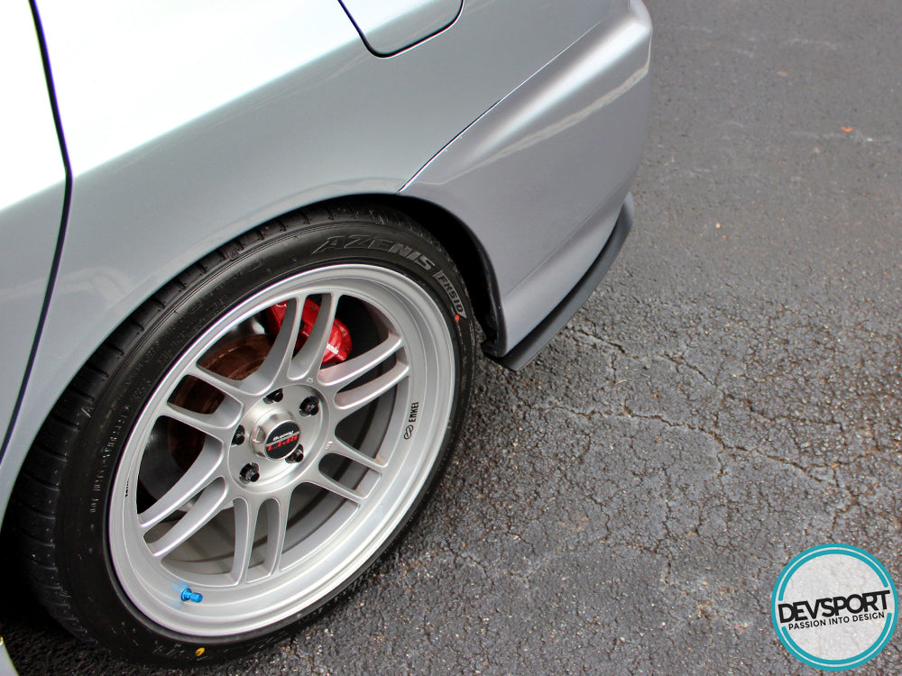 DevSport Mitsubishi Evolution VIII / IX Rear Spats - Bumper Valance