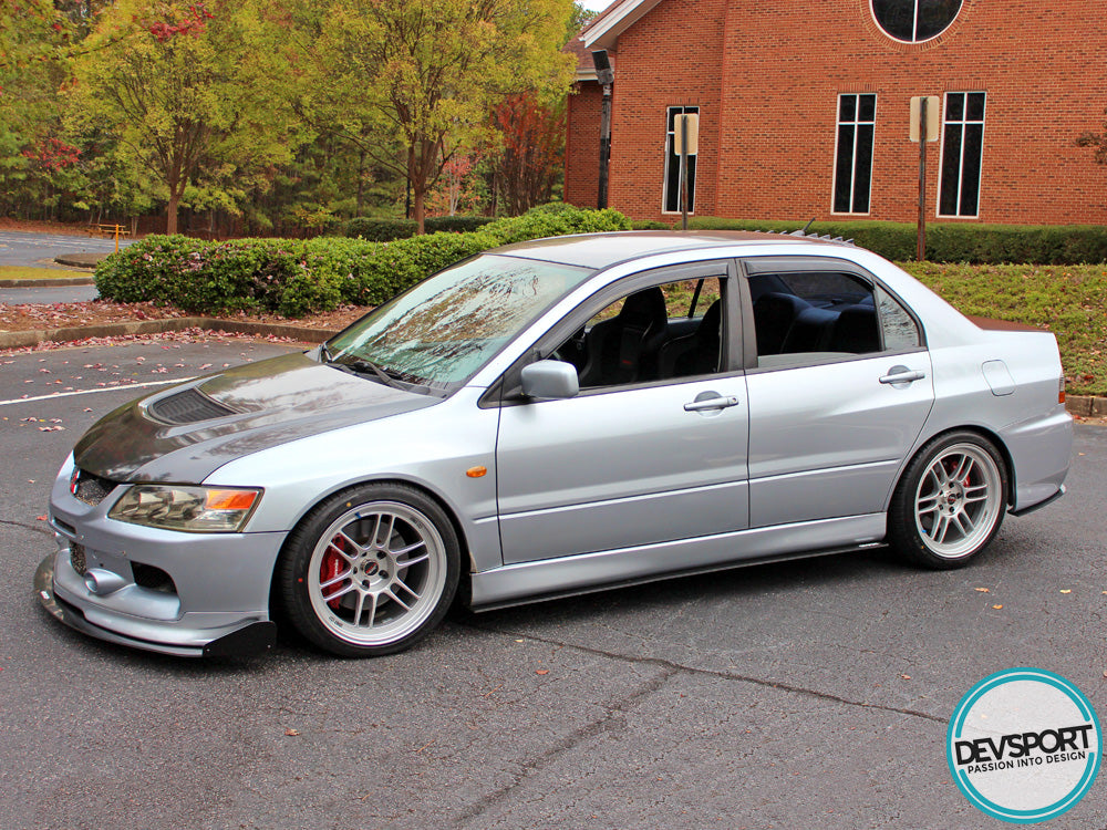 DevSport Mitsubishi Evolution VIII / IX Rear Spats - Bumper Valance