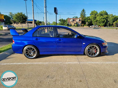 Top1  Billetworkz EVO Window Vents for Evolution 8 or 9 Rear Visors
