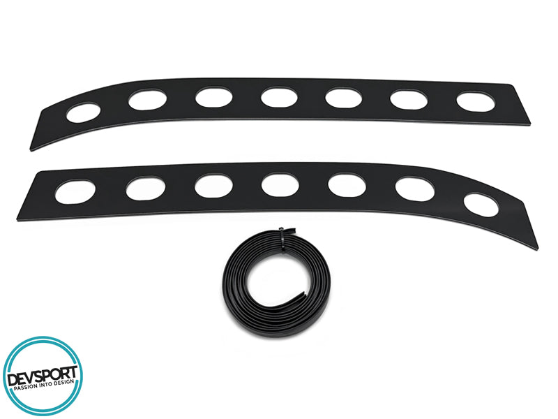 Top1  Billetworkz EVO Window Vents for Evolution 8 or 9 Rear Visors
