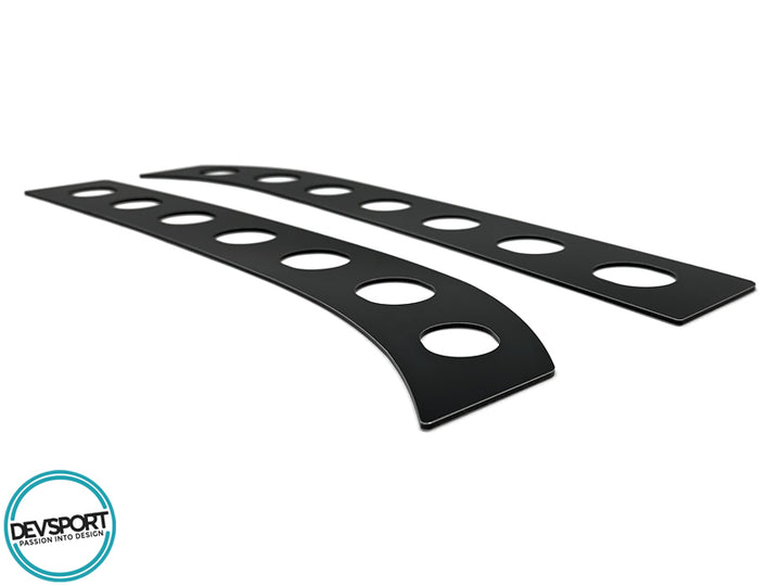 DevSport Rear Window Vents (2003-2006 Mitsubishi EVO 8/9 VIII IX)