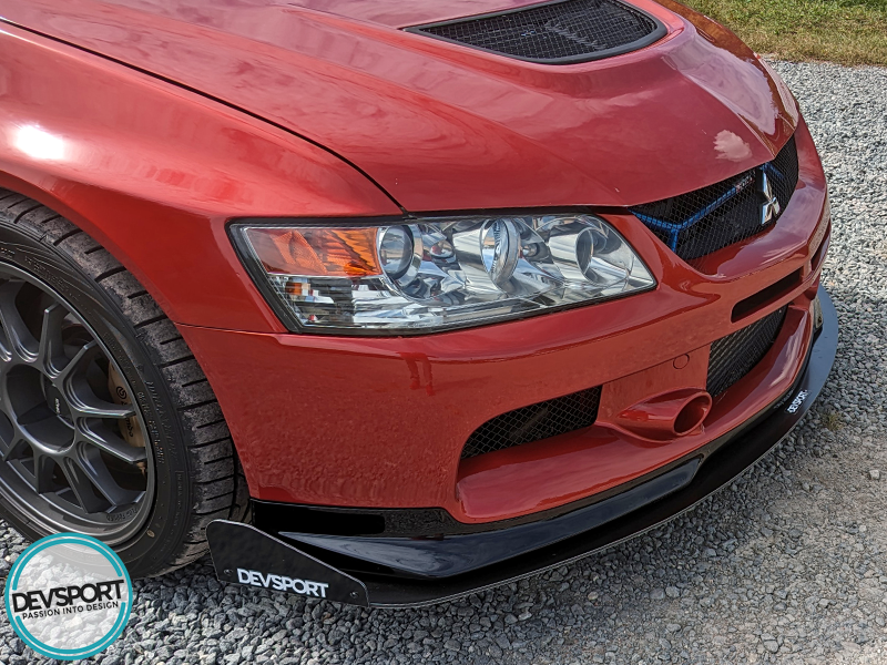 DevSport Mitsubishi Evolution VIII / IX Front Splitter - EVO 8/9