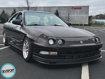 AeroFlow Top1 DB8 DB 4 Door Sedan Integra Side Splitters Extensions