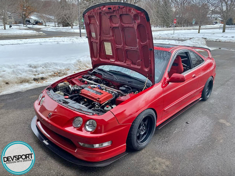DevSport 1994-2001 Acura Integra Side Skirt Splitters - 2Dr DC2