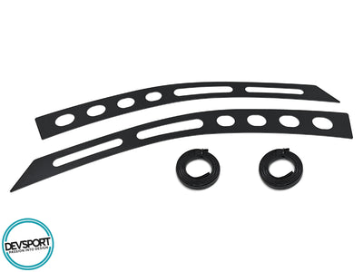 Top1  Billetworkz RSX Window Vents for DC5 front visors