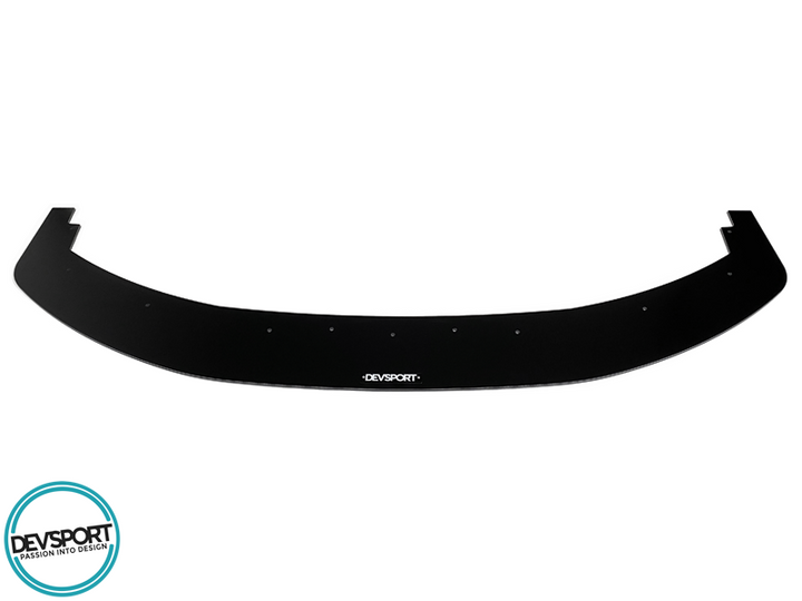 MD Style PU Front Bumper Lip Spoiler For 2012-2013 Honda Civic Coupe – Unpainted Black