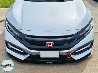 DevSport Front Bumper Chin Splitter (2016-2021 Honda Civic)