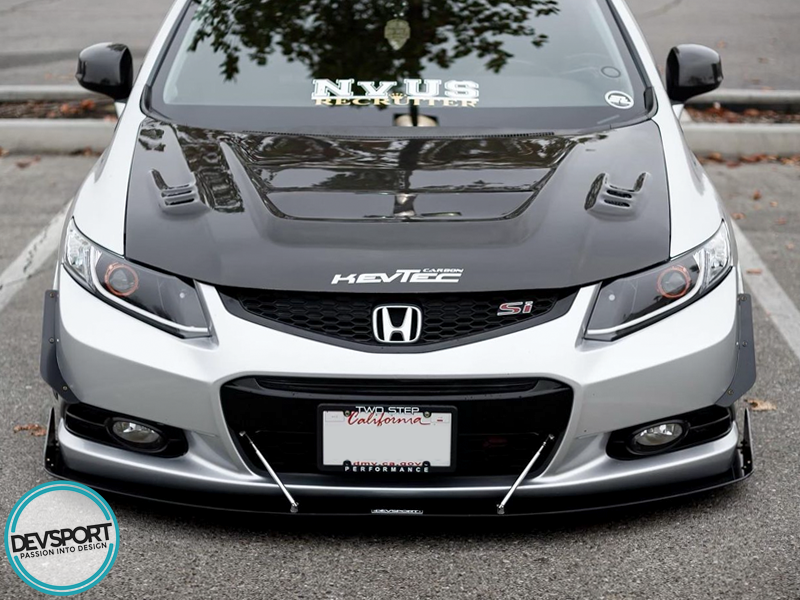 DevSport 2012-2015 Honda Civic Canards - FG4 FB6 9thGen