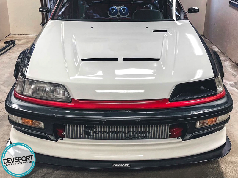 DevSport 1988-1991 Honda Civic / CRX Front Splitter - Chassis