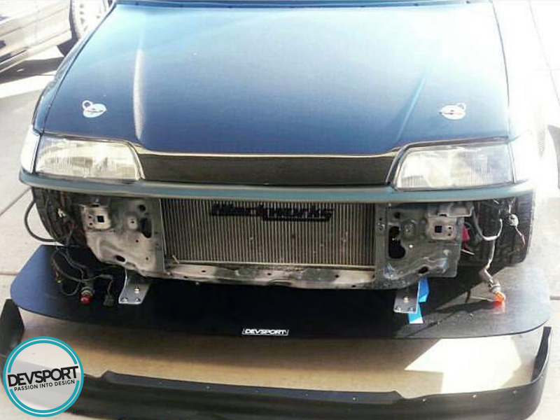 EF Civic CRX Front Splitter Chassis Brackets