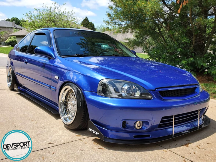 DevSport 96-00 Honda Civic Side Skirt Splitters -Coupe Hatch Sedan