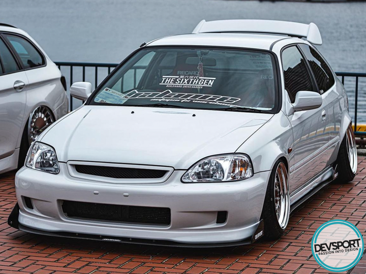 DevSport 96-00 Honda Civic Side Skirt Splitters -Coupe Hatch Sedan