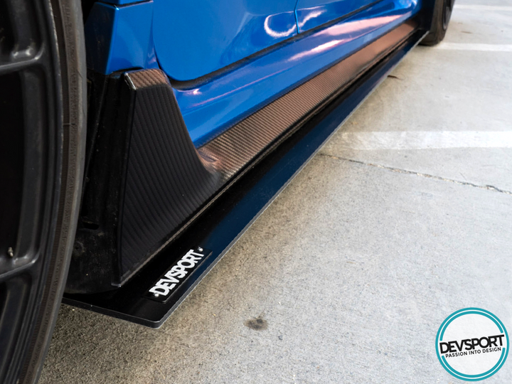 DevSport 2017-2021 Honda Civic Type-R Side Skirt Splitters - FK8