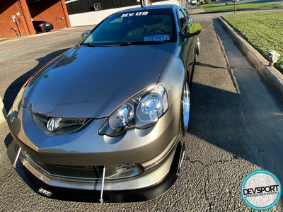 AeroFlow Top1 DC5 Type-S Type-R RSX Front Splitter