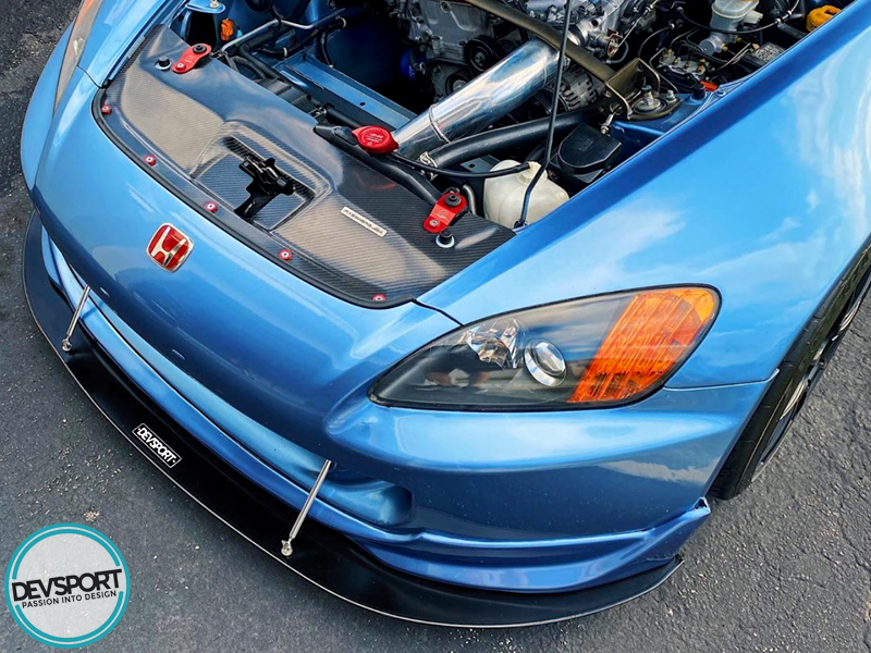 DevSport 2004-2009 Honda S2000 Front Splitter - AP2 Bumper Lip