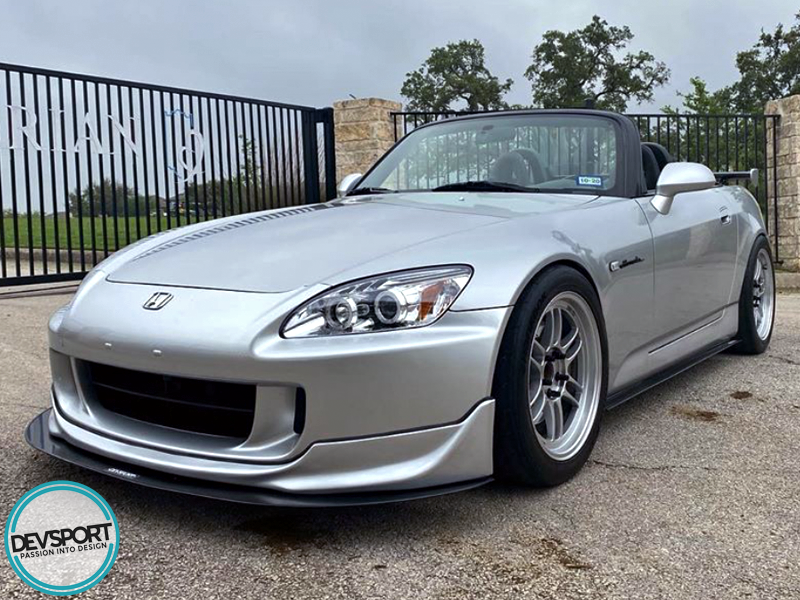 DevSport 2000-2009 Honda S2000 Side Skirt Splitters - AP1 AP2 Side